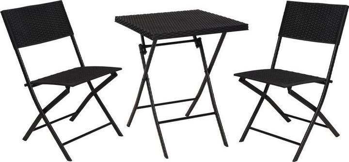 Produktbild Fs-Star Gartenmöbel-Set 3 teilig Rattanoptik