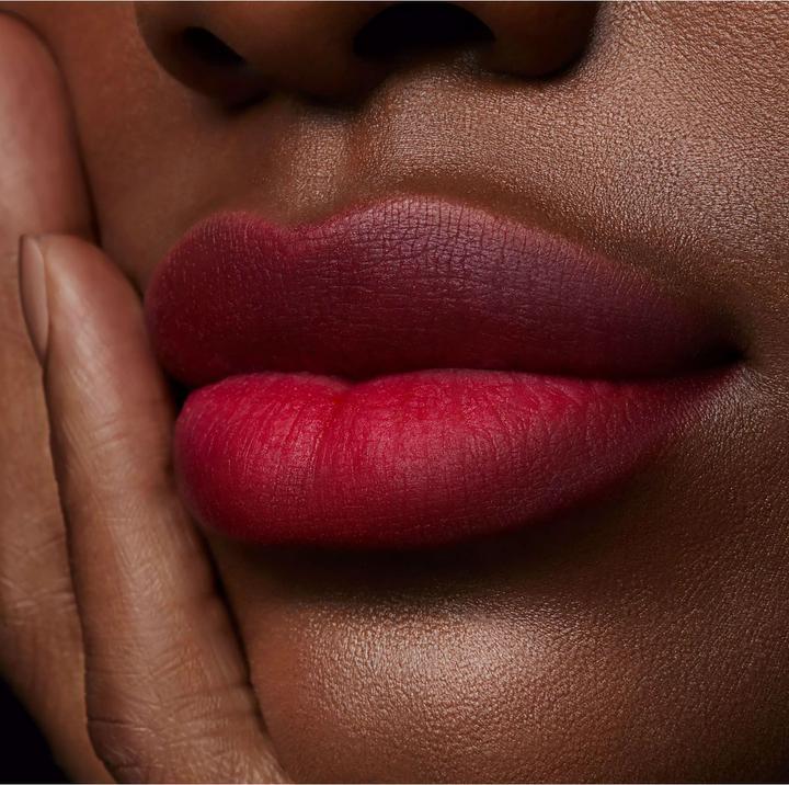 Actual product image MAC Cosmetics Powder Kiss Liquid Lipcolour (987 M.A.CSmash)