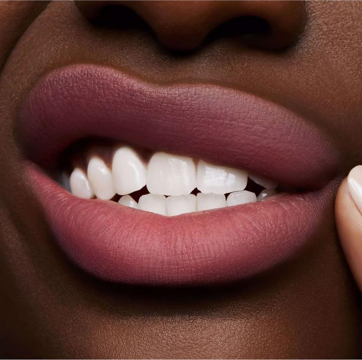 Actual product image MAC Cosmetics Powder Kiss Liquid Lipcolour (A Little Tamed)