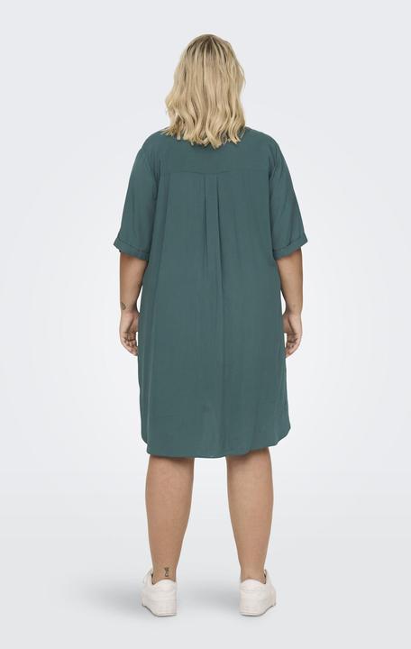 Actual product image Only Curvy Viscose 2/4 Sleeve Tunic Dress (46)