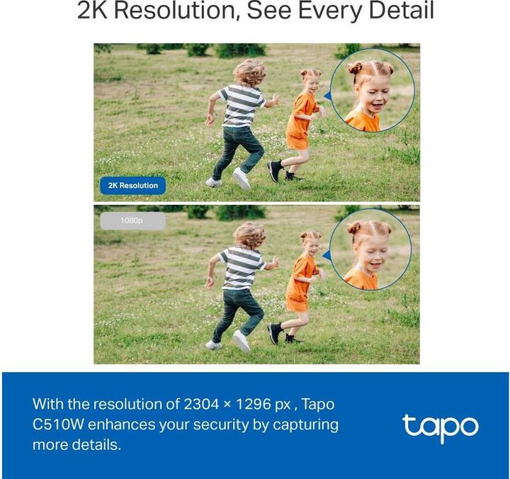 Productafbeelding TP-Link Tapo C510W (2304 x 1296 Pixels)