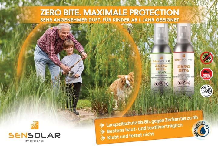 Produktbild Sensolar Zero Bite 100ml (100 ml)