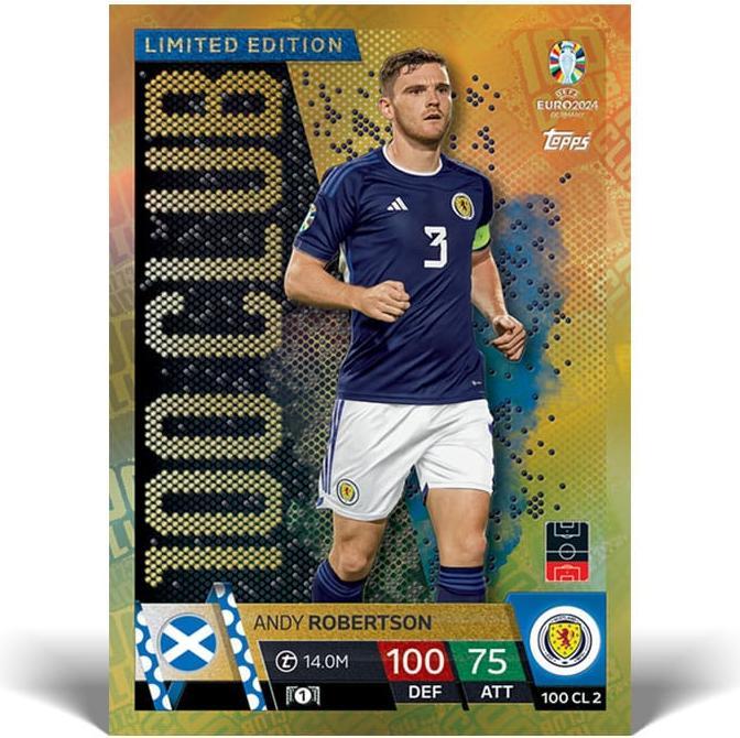 Image du produit Topps Affichage de l'Euro 2024 (Allemand, Français, Suisse-allemand, Italien, Anglais, Affichage du booster)