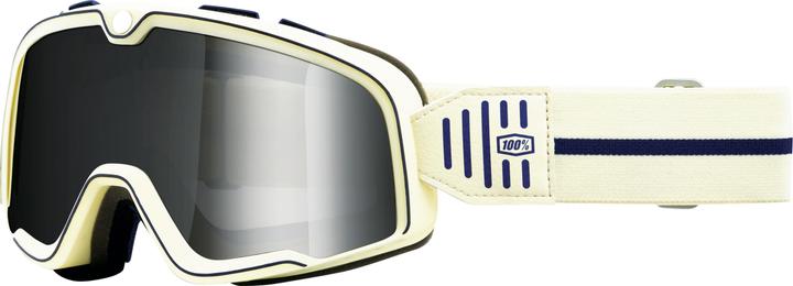 Immagine prodotto 100% Occhiali Barstow Arno - Lente Flash Argento Specchio (Bianco, Argento)