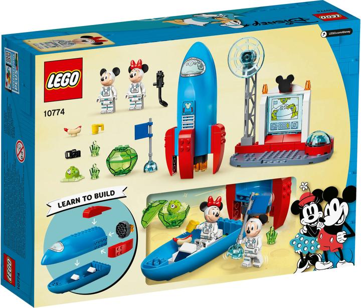 Immagine prodotto LEGO Disney 10774 Razzo spaziale di Topolino e Minnie Mouse (10774, LEGO Disney)