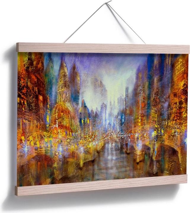 Produktbild Trenddeko Schmucker - Lichterstadt (120 x 100 cm)