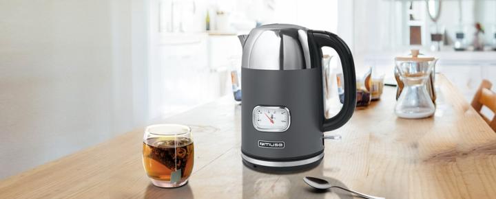 Image du produit Muse MS020 DG Bouilloire en acier inoxydable gris (1.70 l)