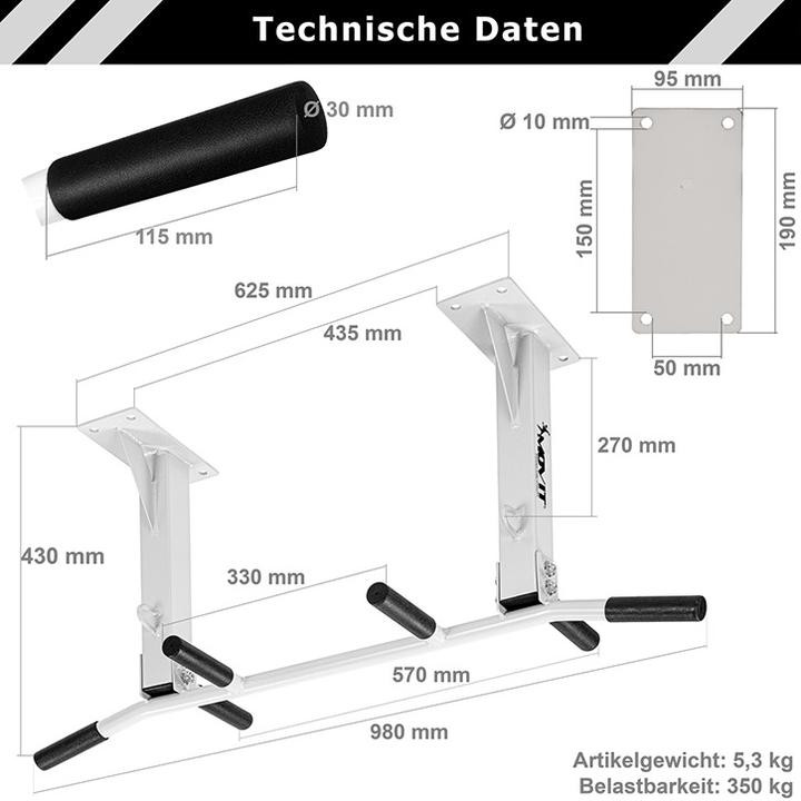 Immagine prodotto Maxstore Klimmzugstange