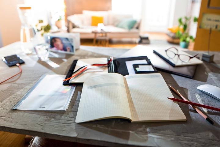 Actual product image Sigel Notebook Conceptum flex (A5, Checked, Soft cover)