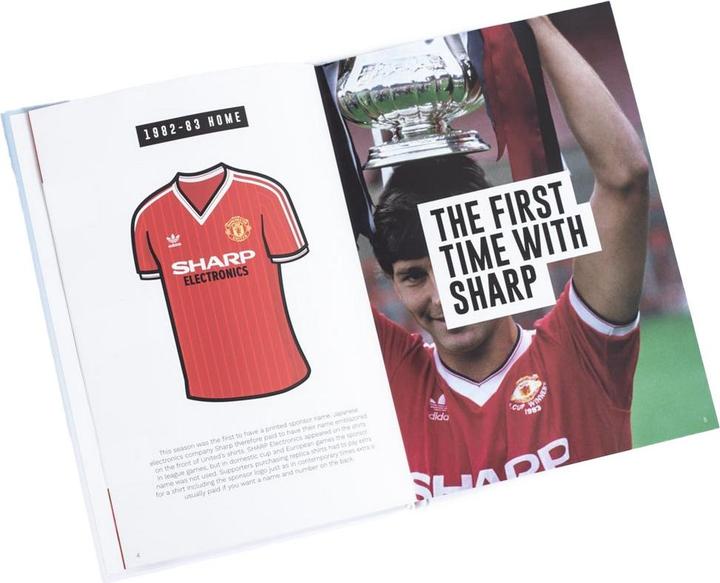 Produktbild Manchester United FC Buch Classic Trikot (One Size)