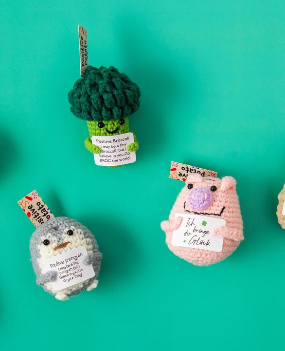 Actual product image I Am Creative Positive broccoli (6 cm)