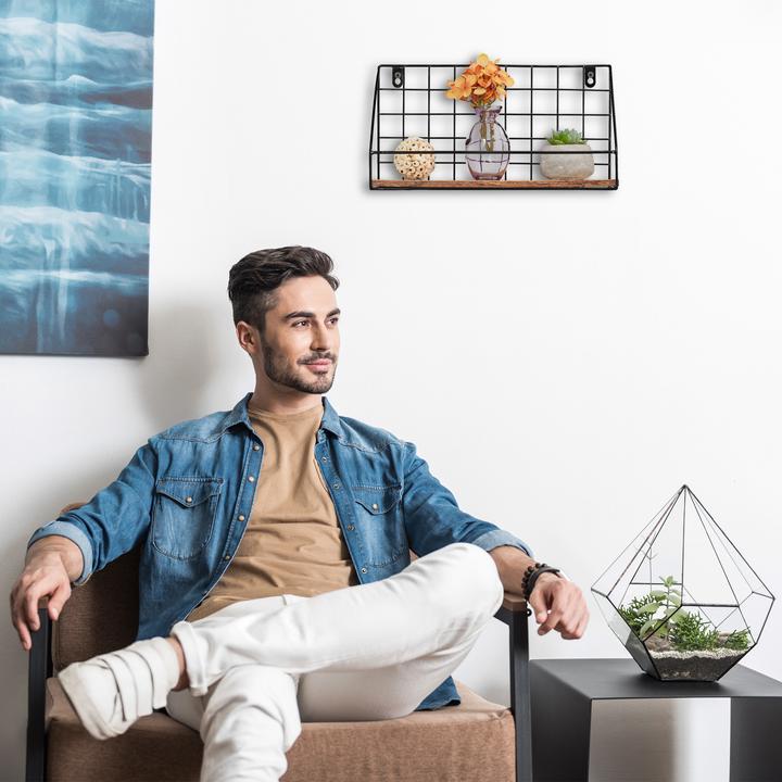 Actual product image Relaxdays Wall Shelf (35 x 16 x 18 cm)