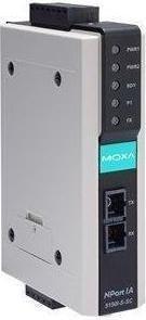Moxa NPORT IA-5150-S-SC - Server di dispositivi RS-232422485 a 1 porta con 1 fibra di vetro monomodale