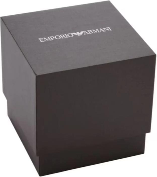 Produktbild Emporio Armani Luigi Chronograph aus schwarzem Edelstahl Herrenuhr (Chronograph)
