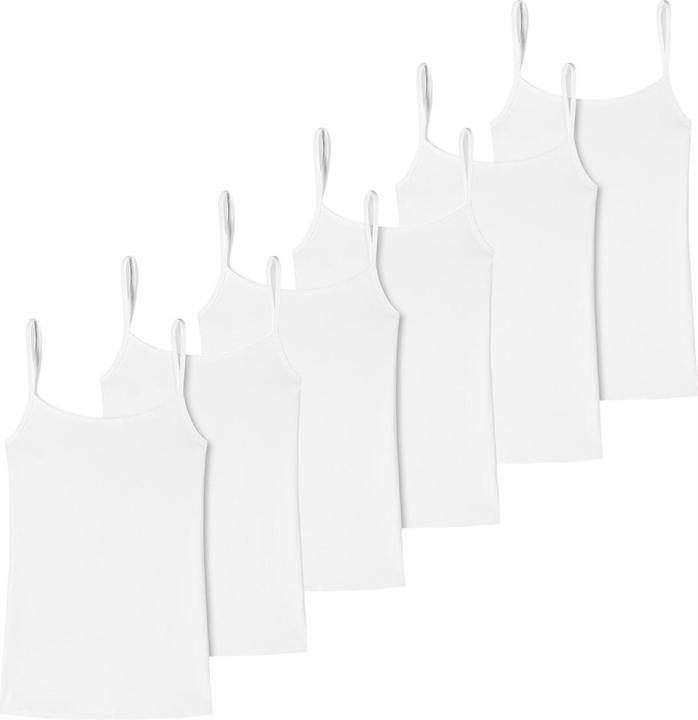 Produktbild Uncover by Schiesser 6er Pack Cotton Spaghetti Top (M)