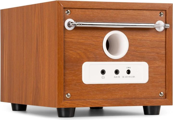 Actual product image Audizio DAB+ Radio Vieste Weiss, Radio Tuner: FM, DAB+ (FM, DAB+, Bluetooth)