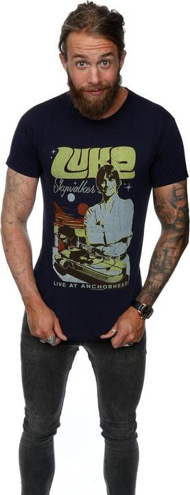 Produktbild Star Wars Luke Skywalker Rock Poster TShirt (M)