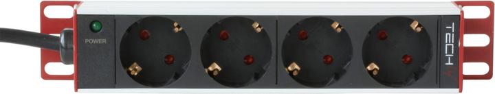 Immagine prodotto Techly Distributore di energia I-CASE M10-4ITY Rack Accessories (4 x, 1.80 m)