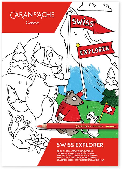 Image du produit Caran d'Ache Swiss Explorer Malbuch