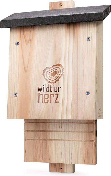 Wildtier Herz Grosser Fledermauskasten