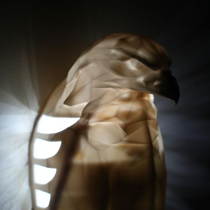 Produktbild Hermex Adler-Lampe Dekorationslampe Wandlampe Nachtlicht Wandleuchte Dekoration