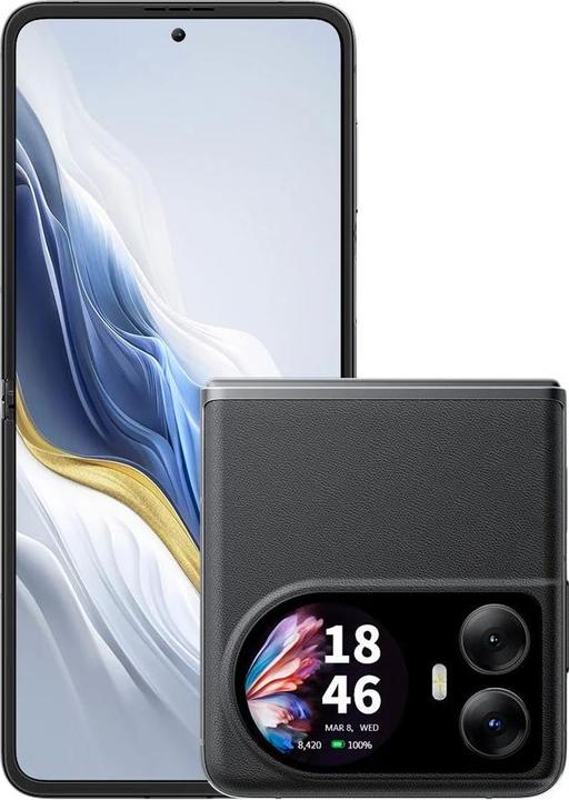 Actual product image Blackview HERO 10 (Foldable - 6.9" screen - 512 GB, 12 GB RAM) Black (512 GB, Black, 6.90", 108 Mpx)
