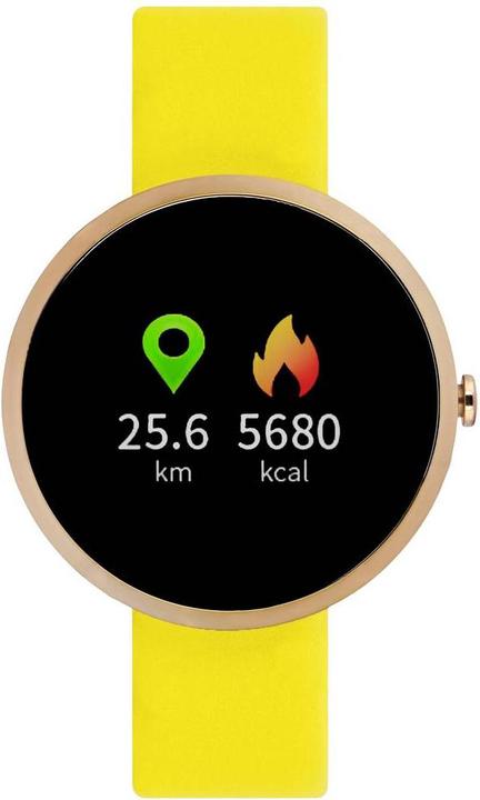 Actual product image Xlyne X-WATCH Siona Color Fit Smartwatch Yellow