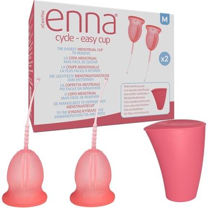 Actual product image Cycle Easy Menstrual Cups and Sterilization Box Size M