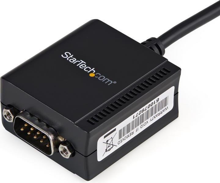 Image du produit StarTech 1 Port USB Vers Câble Série (0.20 m)