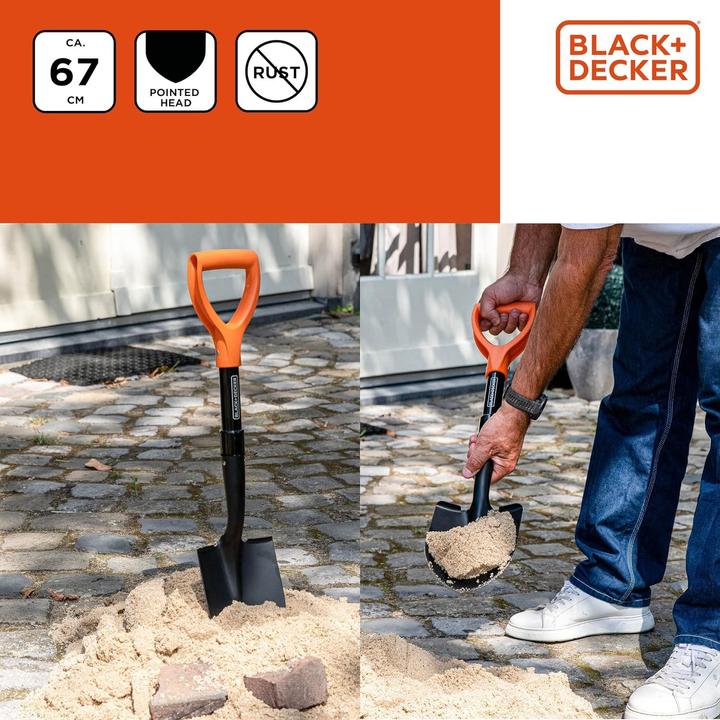 Immagine prodotto Black & Decker Mini Stainless Prospecting Shovel