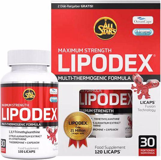 Immagine prodotto All Stars Lipodex (120 Pezzo/i, Pillole)