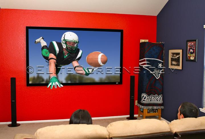 Actual product image Elite Screens sable frame (150", 16:9)