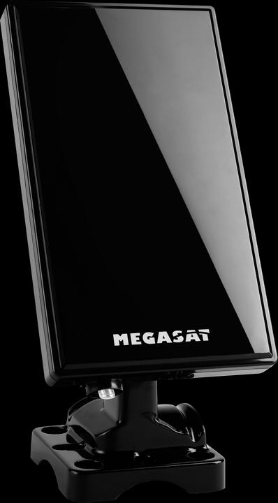 Actual product image Megasat DVB-T 40 Black (Indoor antenna, 28 dB, DVB-T / -T2, UKW / MW / LW, DAB/ DAB+)