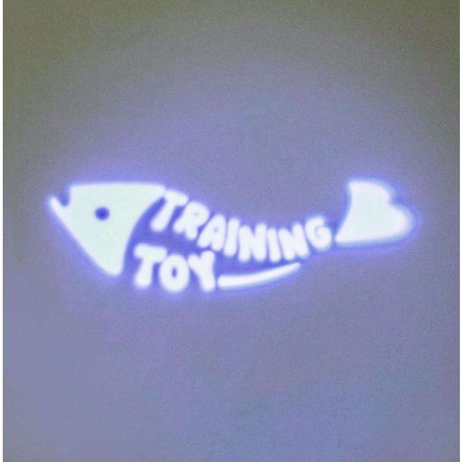 Productafbeelding Trixie Jollypaw - Kattenspeeltje - LED-aanwijzer - geel (Speelgoed met kattenkruid)