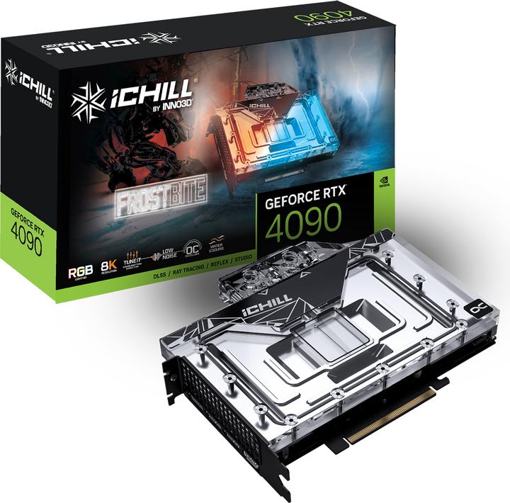Produktbild Inno3D GeForce RTX 4090 iChill Frostbite (24 GB)