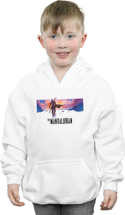 Image du produit Star Wars - Sweat à capuche THE MANDALORIAN LANDSCAPE - Garçon (116)