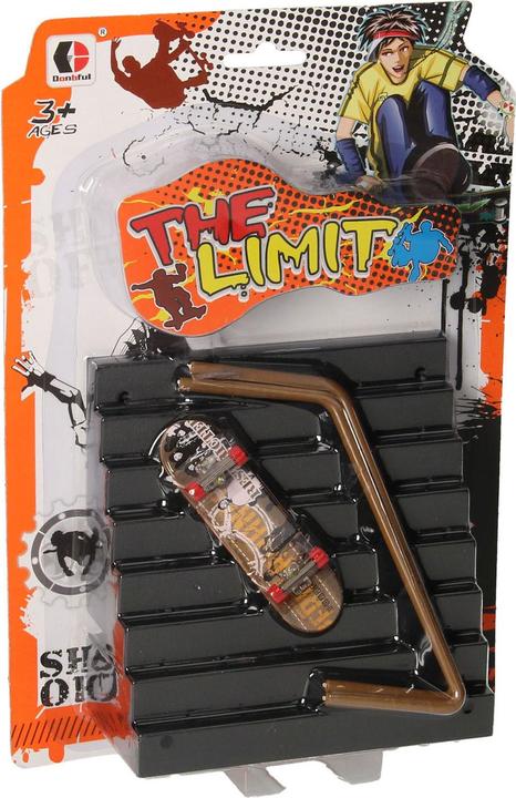 Actual product image Finger skateboard with stunt stairs