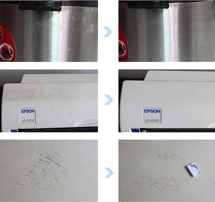 Actual product image JTI 4x Magic Nano Sponge - Cleaning sponge - Non-chemical (1 pcs.)