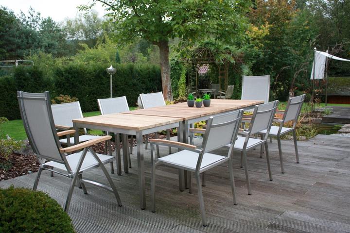 Produktbild Zebra Gartenmöbelreihe PONTIAC PONTIAC Sessel hohe Lehne argenta
