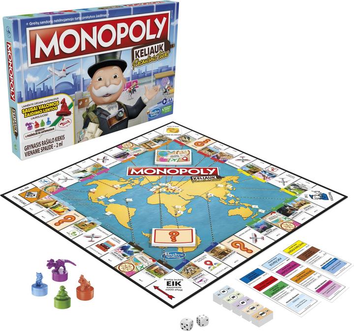 Produktbild Monopoly Board Game World Tour F4007lt
