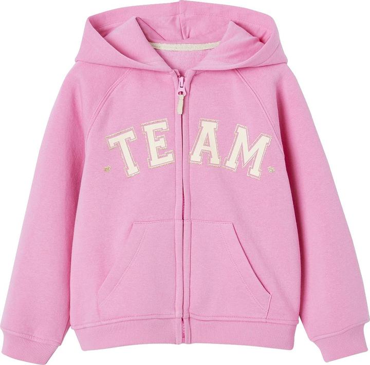 Vertbaudet Mädchen Kapuzensweatjacke Oeko-Tex