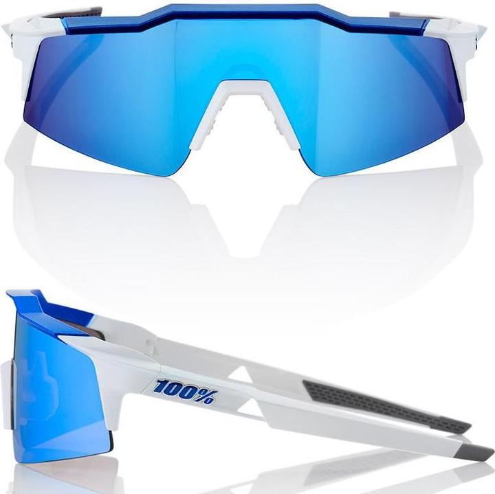 Immagine prodotto 100% Speedcraft SL (Bianco opaco, Blu metallizzato, HiPer blue multilayer mirror)