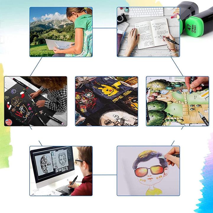 Produktbild I Am Creative Malstifte (Verschiedenfarbig, 6 mm, 80 x)