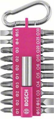 Immagine prodotto DIY Schrauberbit-Set (Croce Pozidriv PZ M1, Croce Pozidriv PZ M2, Croce Phillips PH M2, Croce Phillips PH M3, Esagono cavo TX M15, Presa esagonale TX M20, Esagono incassato TX M25, Presa esagonale TX M30, Esagono con fessura per vite M4, Esagonale M3, Esagonale M4, Esagonale M5, Esagonale M6, Croce Pozidriv PZ M3)