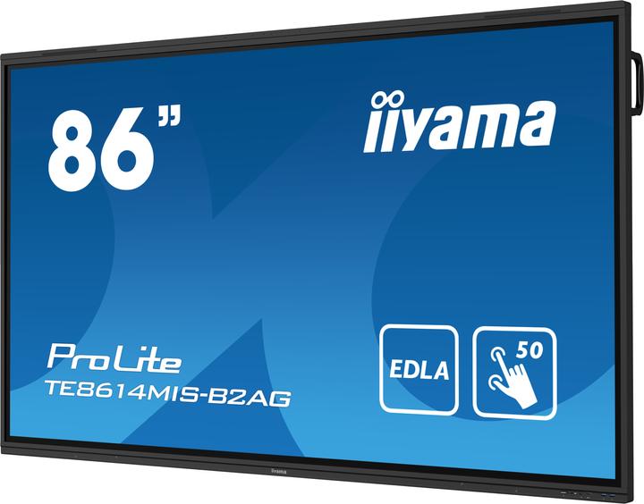 Actual product image iiyama 85.6IN VA PANEL ANTI-GLARE 50 POINTS 3840X2160 6.5MS 435CD/M2 (3840 x 2160 Pixels, 86")
