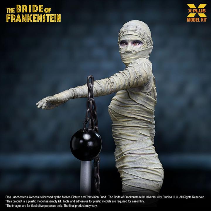 Produktbild X-Plus Frankensteins Braut Plastic Model Kit 1/8 Bride of Frankenstein 21 cm