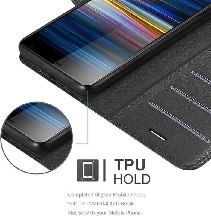 Actual product image Cadorabo Book with stand function cover (Sony Xperia L3)