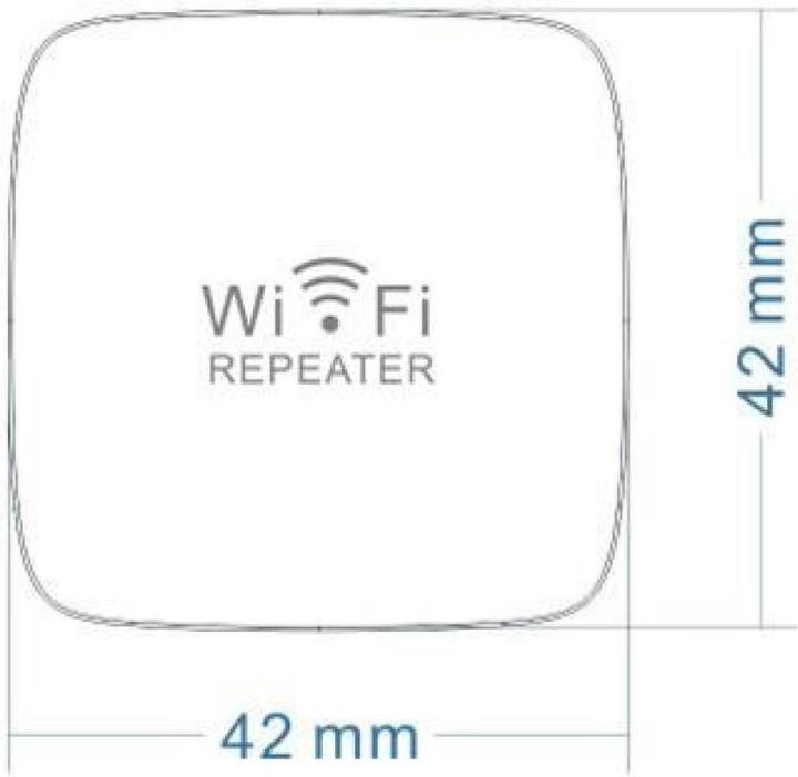 Immagine prodotto Techly I-WL-REPEATER7 Modulo di espansione di rete Ripetitore di rete 10 (300 Mbit/s, 300 Mbit/s)