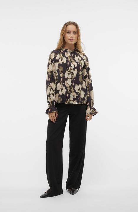 Produktbild Vero Moda Vmcelina L/S Frill Shirt Wvn Exp Hemd (XS)