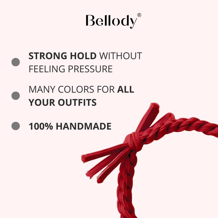 Image du produit Bellody Élastiques à cheveux Bordeaux (Élastiques à cheveux)